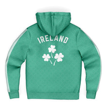 Load image into Gallery viewer, Harp & Shamrock Fleece Lined Ziphoodie