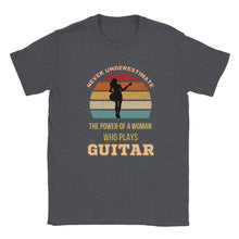 Load image into Gallery viewer, Never Underestimate the Power of a Woman Who Plays Guitar - Urban Celt