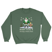 Load image into Gallery viewer, Irish You A Merry Christmas Sweatshirt - Urban Celt