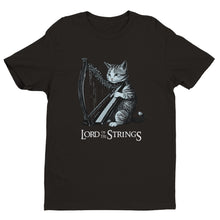 Load image into Gallery viewer, Cat Playing the Harp T-shirt - Urban Celt