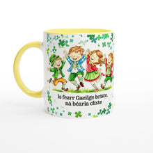 Load image into Gallery viewer, Is fearr Gaeilge briste, ná Béarla clíste 11oz Mug - Urban Celt