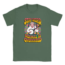 Load image into Gallery viewer, Stay Weird Banjo Sheep T-shirt - Urban Celt