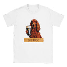Load image into Gallery viewer, Sláinte Red Setter & Guinness T-shirt - Urban Celt