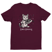 Load image into Gallery viewer, Lord of the Strings Cat Fiddle T-shirt - Urban Celt