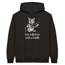 Load image into Gallery viewer, Life is Better with a Fiddle Hoodie - Urban Celt