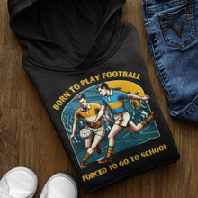 Load image into Gallery viewer, Born to Play Football Kids Hoodie - Urban Celt