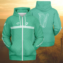 Load image into Gallery viewer, Celtic Irish Zip-Up Hoodie - Urban Celt