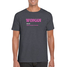 Load image into Gallery viewer, Woman - Adult Human Female T-shirt - Urban Celt