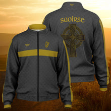 Load image into Gallery viewer, Saoirse Celtic Cross Track Top - Urban Celt