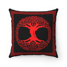 Load image into Gallery viewer, Celtic Tree of Life Pillow
