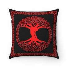 Load image into Gallery viewer, Celtic Tree of Life Pillow - Urban Celt