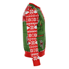 Load image into Gallery viewer, Merry Fishmas Ugly Christmas Sweatshirt - Urban Celt