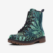 Load image into Gallery viewer, Green Fauna Vegan Leather Boots - Urban Celt