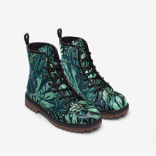 Load image into Gallery viewer, Green Fauna Vegan Leather Boots - Urban Celt