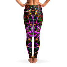 Load image into Gallery viewer, Psychedelic Leaves Leggings - Urban Celt