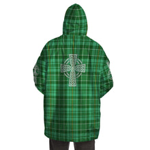 Load image into Gallery viewer, Celtic Green Tartan Snug Hoodie - Urban Celt