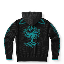 Load image into Gallery viewer, Celtic Norse Tree of Life Hoodie - Urban Celt