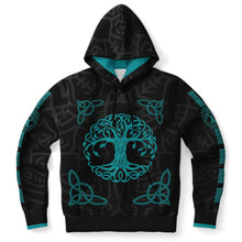 Load image into Gallery viewer, Celtic Norse Tree of Life Hoodie - Urban Celt