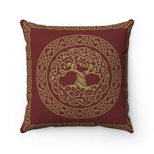 Load image into Gallery viewer, Norse Tree of Life Pillow - Urban Celt