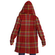 Load image into Gallery viewer, Red Tartan Hooded Cloak - Urban Celt