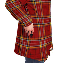 Load image into Gallery viewer, Red Tartan Hooded Cloak - Urban Celt