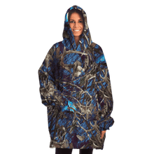 Load image into Gallery viewer, Turquoise Camo Snug Hoodie - Urban Celt