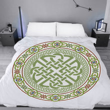 Load image into Gallery viewer, Celtic Circle Fleece Blanket 60" - Urban Celt