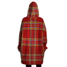 Load image into Gallery viewer, Red Tartan Plaid Snug Hoodie - Urban Celt