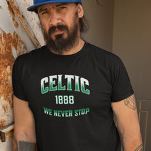 Load image into Gallery viewer, Celtic We Never Stop T-shirt - Urban Celt