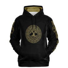 Load image into Gallery viewer, Modern Celtic Tree of Life Hoodie - Urban Celt