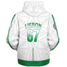Load image into Gallery viewer, Lisbon Lions Fleece Lined Zip Hoodie - Urban Celt