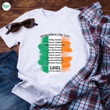 Load image into Gallery viewer, 1981 Hunger Strikes Anniversary T-shirt - Urban Celt