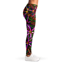 Load image into Gallery viewer, Psychedelic Leaves Leggings - Urban Celt
