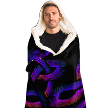 Load image into Gallery viewer, Celtic Knotwork Premium Hooded Blanket - Urban Celt