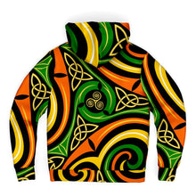 Load image into Gallery viewer, Celtic Spiral Cosy Zip Hoodie - Urban Celt