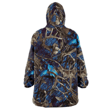 Load image into Gallery viewer, Turquoise Camo Snug Hoodie - Urban Celt