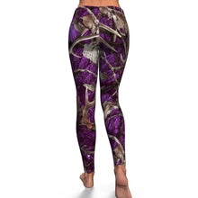 Load image into Gallery viewer, Purple Woodland Leggings - Urban Celt