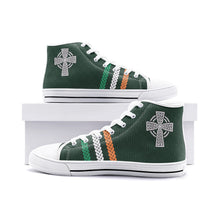 Load image into Gallery viewer, Eire Celtic Cross High Tops - Urban Celt