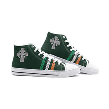 Load image into Gallery viewer, Eire Celtic Cross High Tops - Urban Celt