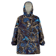 Load image into Gallery viewer, Turquoise Camo Snug Hoodie - Urban Celt