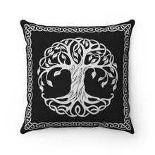 Load image into Gallery viewer, Yggdrasil Tree of Life Pillow - Urban Celt