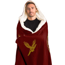 Load image into Gallery viewer, Odin's Raven Hooded Blanket - Urban Celt