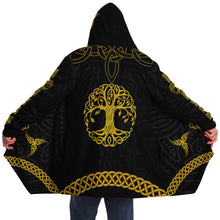 Load image into Gallery viewer, Luxury Celtic Style Hooded Cloak - Urban Celt