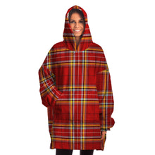 Load image into Gallery viewer, Red Tartan Plaid Snug Hoodie - Urban Celt