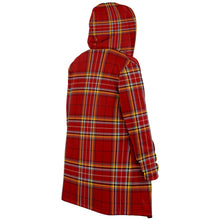 Load image into Gallery viewer, Red Tartan Hooded Cloak - Urban Celt