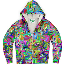 Load image into Gallery viewer, Crazy Colours Microfleece Zip Hoodie - Urban Celt