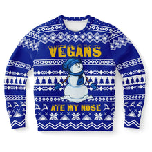 Load image into Gallery viewer, Vegans Ate My Nose Christmas Sweatshirt - Urban Celt