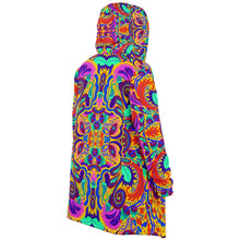 Load image into Gallery viewer, Funky Psychedelic Fleece Lined Cloak - Urban Celt