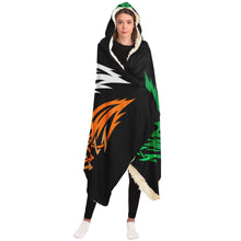 Load image into Gallery viewer, Celtic Birds Of Prey Hooded Blanket - Urban Celt
