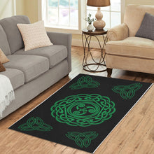Load image into Gallery viewer, Celtic Triskele Style Area Rug 5'x3'3'' - Urban Celt